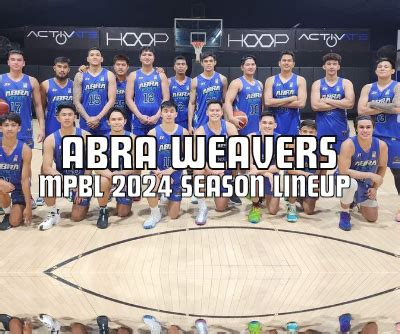 mpbl basketball lineup today|Final Score: Abra 59—63 Caloocan (May 3)// 2024 MPBL .